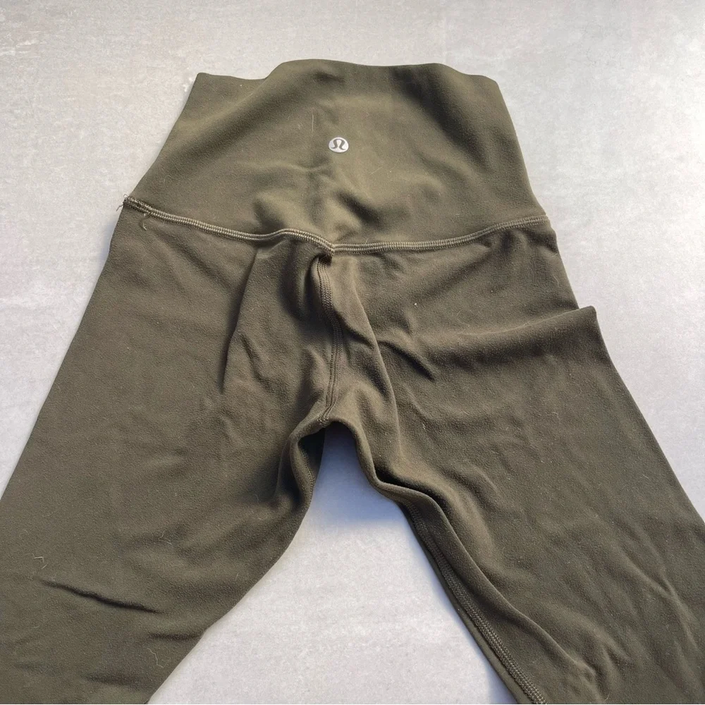 Olive Lulu lemon Align Pant